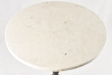 Round bistro table with stone top 22"