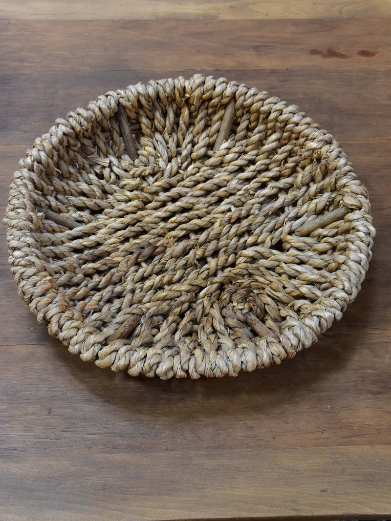 Vintage woven French bowl