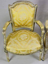 Pair of Louis XVI period armchairs