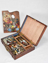 Vintage French 1940s painter's box
