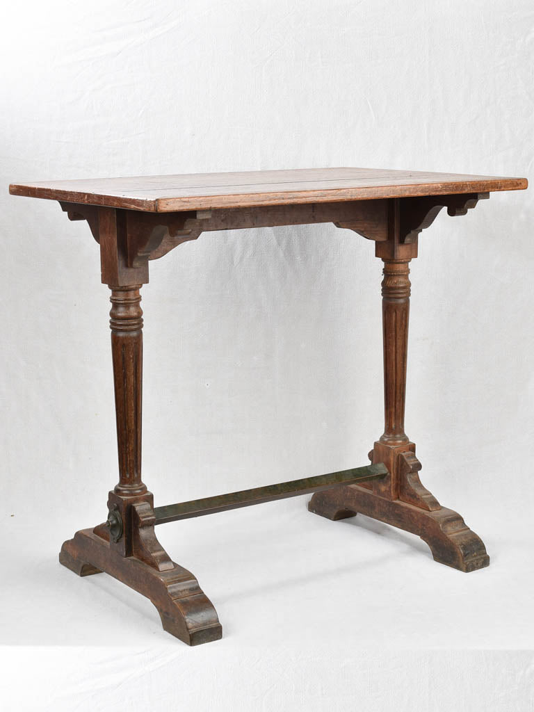 Brass-Cat Bar Antique Bistro Table