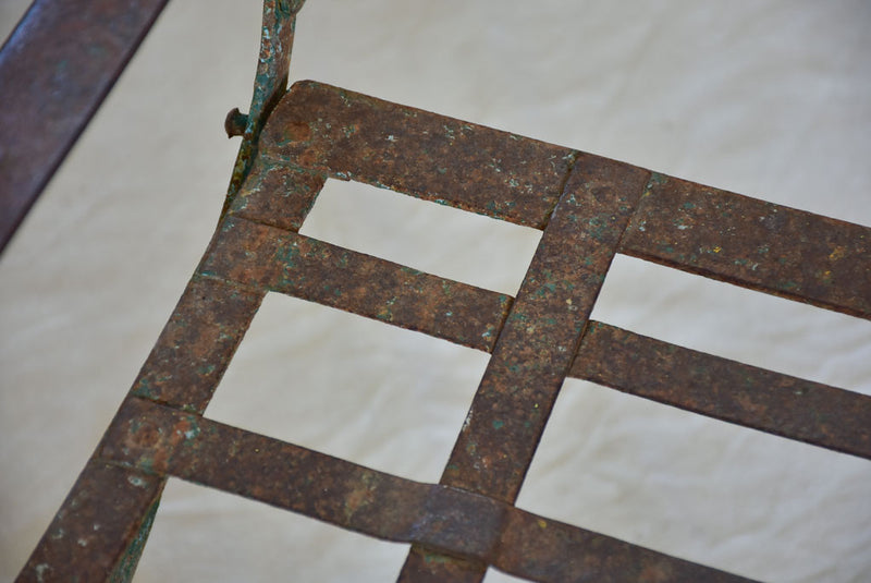 19th Century garden armchair