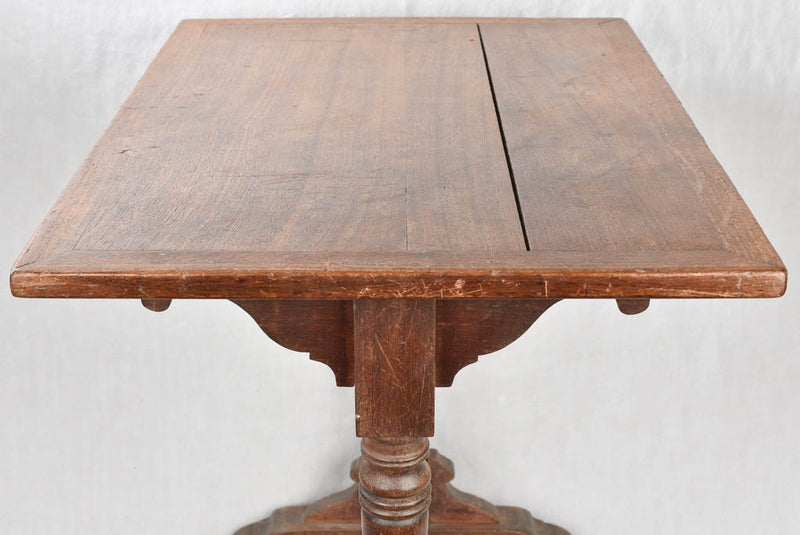 Handcrafted Twentieth Century Oak Desk
