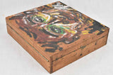 Old-Fashioned Artist Box with Distinct Signature