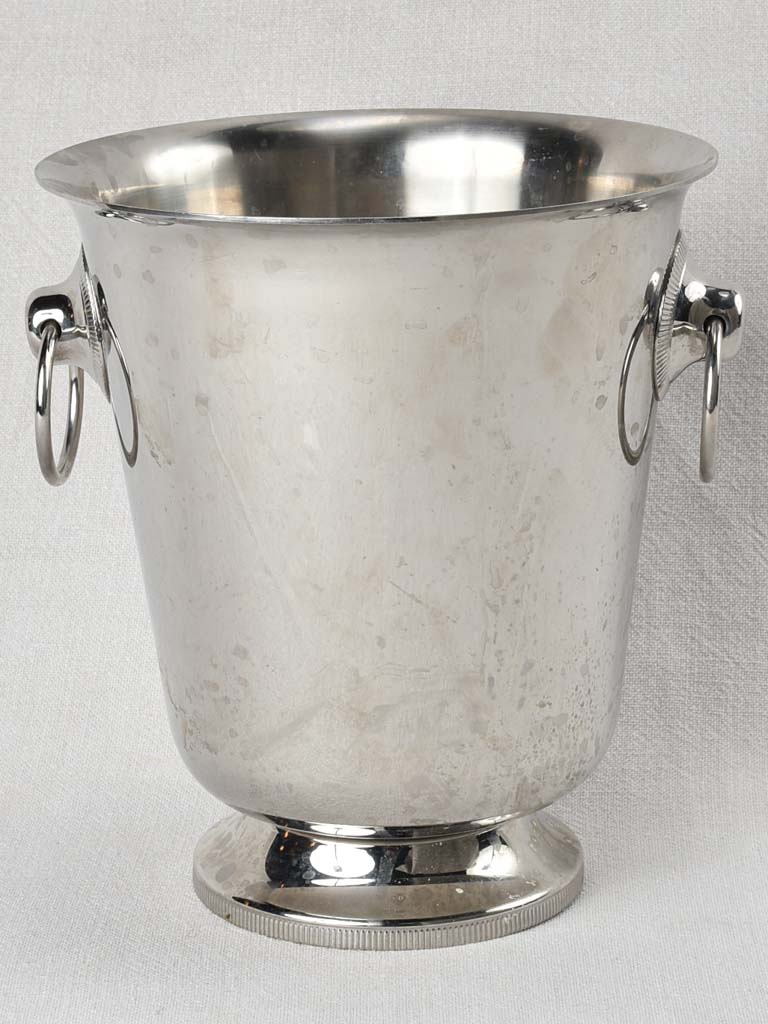 Vintage French champagne bucket traditional