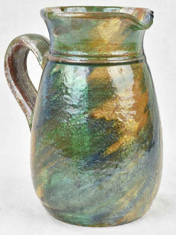 Exquisite Antique Italian Ceramic Pitcher