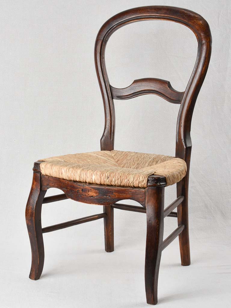Antique French children's chair