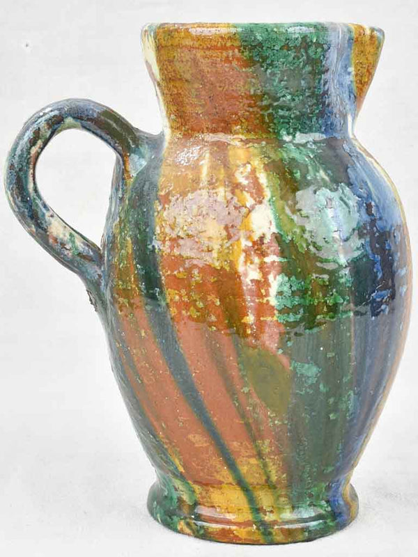 Early 20th-century Italian glazed pitcher