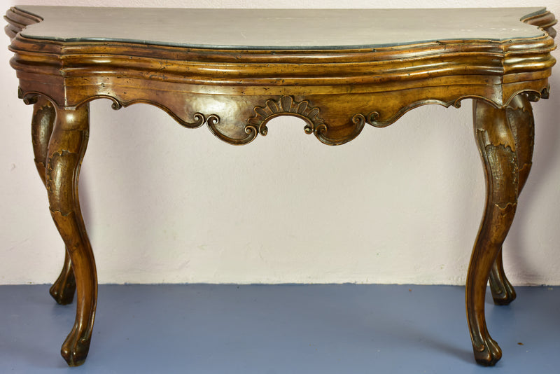 Late 19th Century Italian marble console