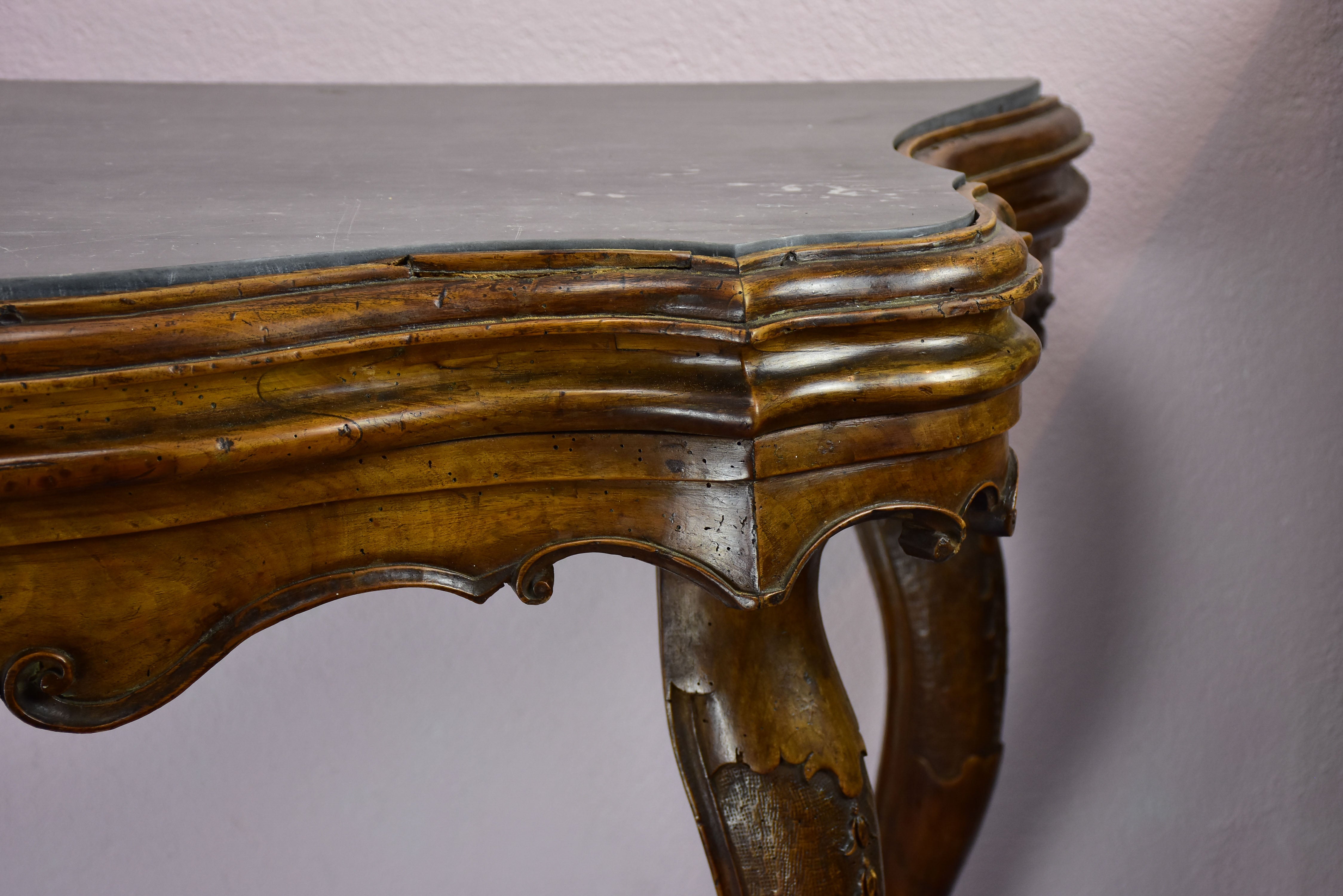 Late 19th Century Italian marble console