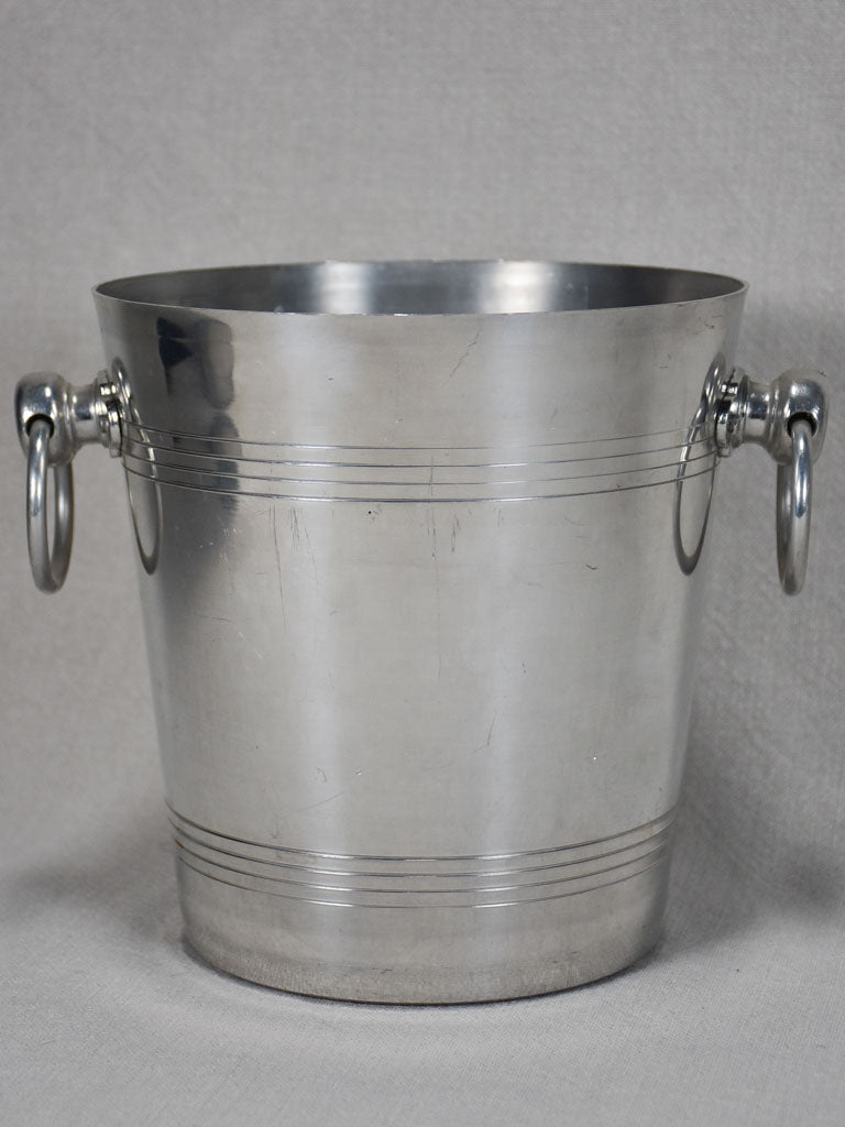 Vintage French champagne bucket - Robert Renard 8"