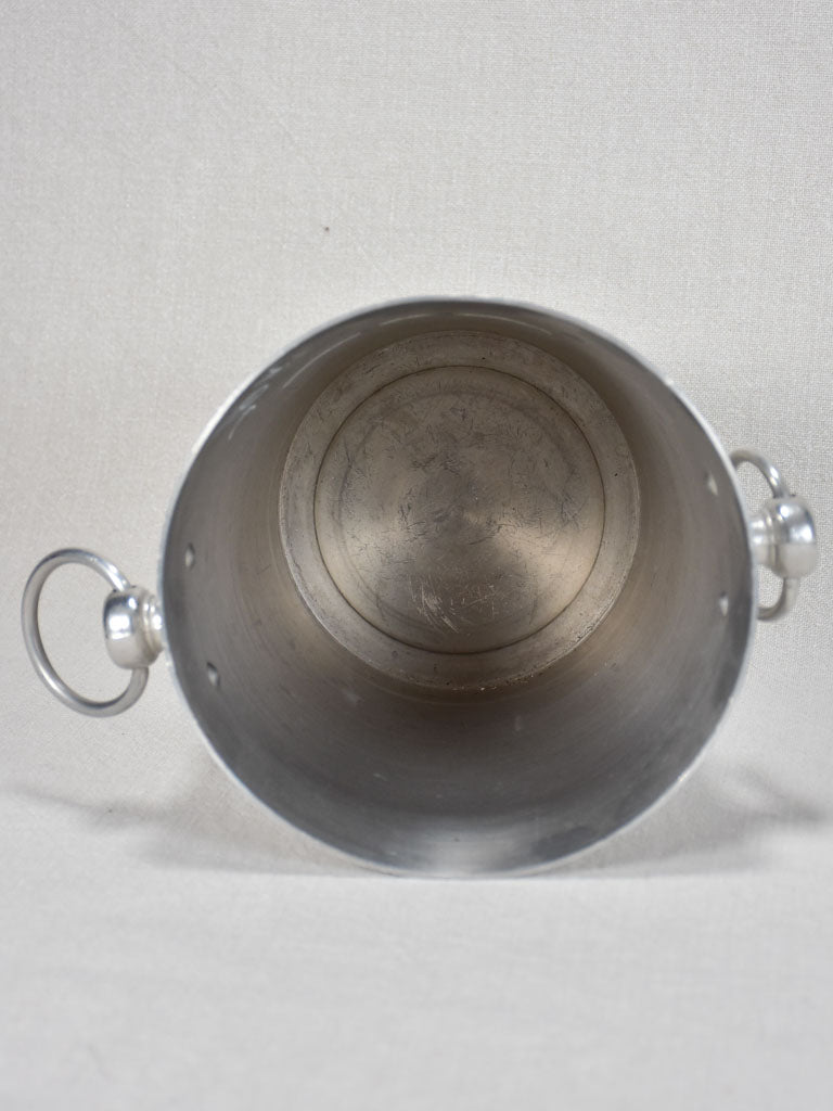 Vintage French champagne bucket - Robert Renard 8"