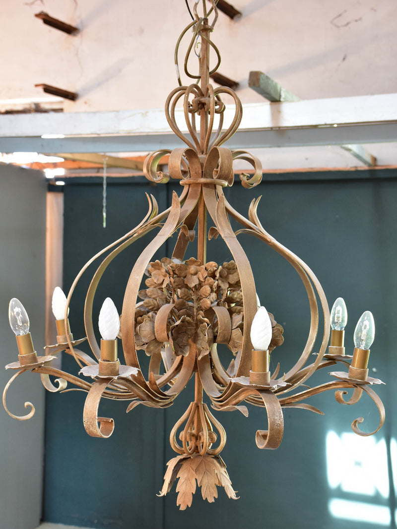 Mid century French chandelier