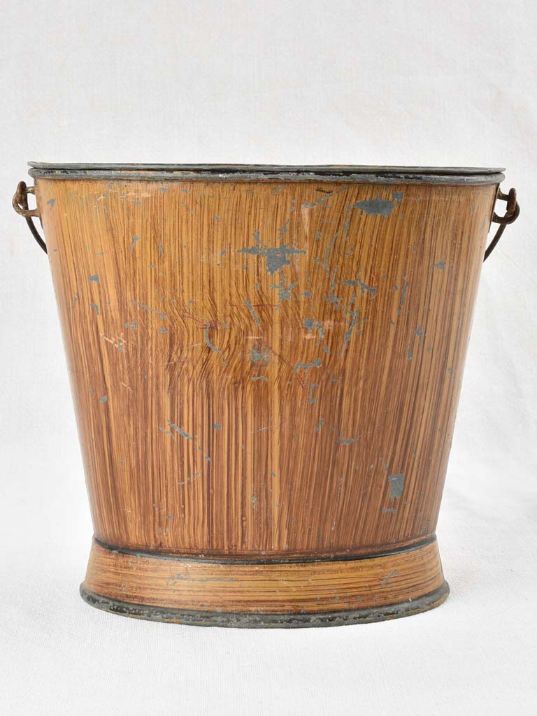 Sturdy Metal French Vintage Spittoon
