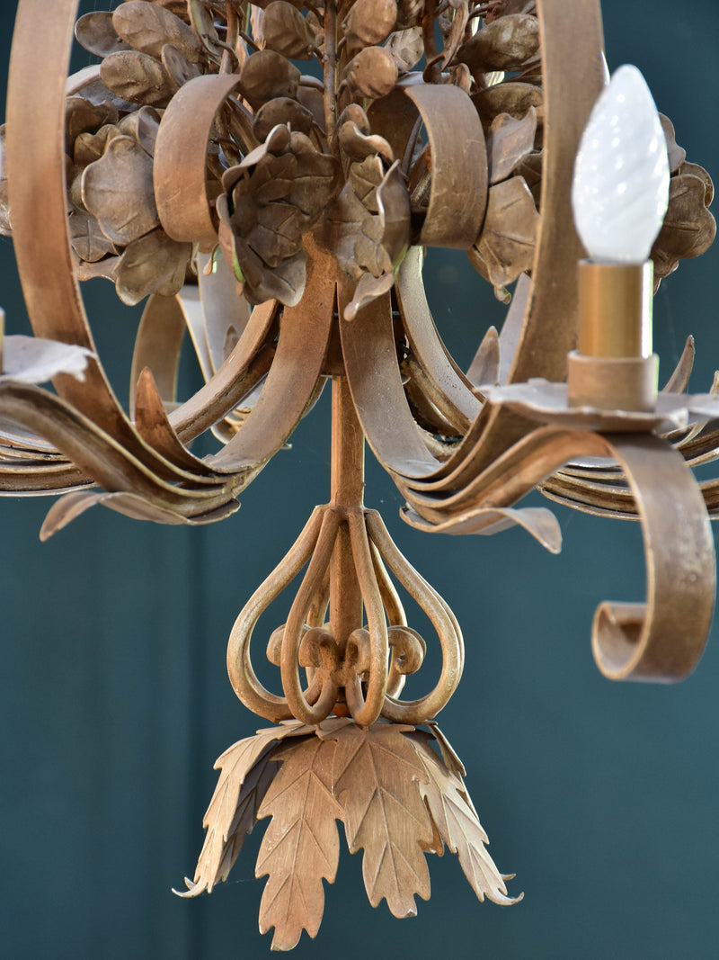 Mid century French chandelier