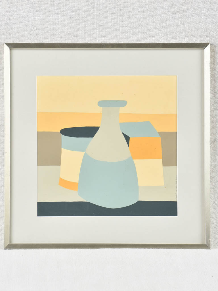 Set of four abstract still life paintings - Richard Saint Germain 2006 - 14¼"