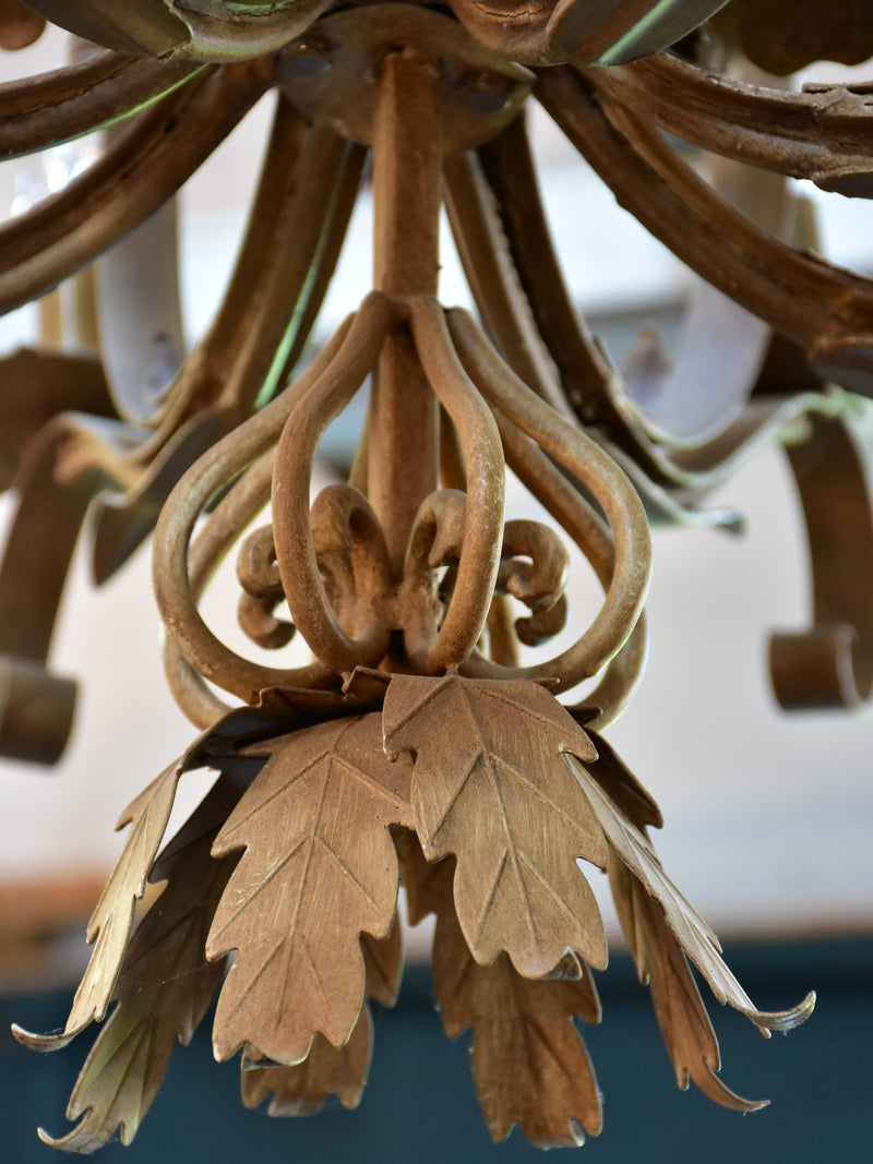 Mid century French chandelier