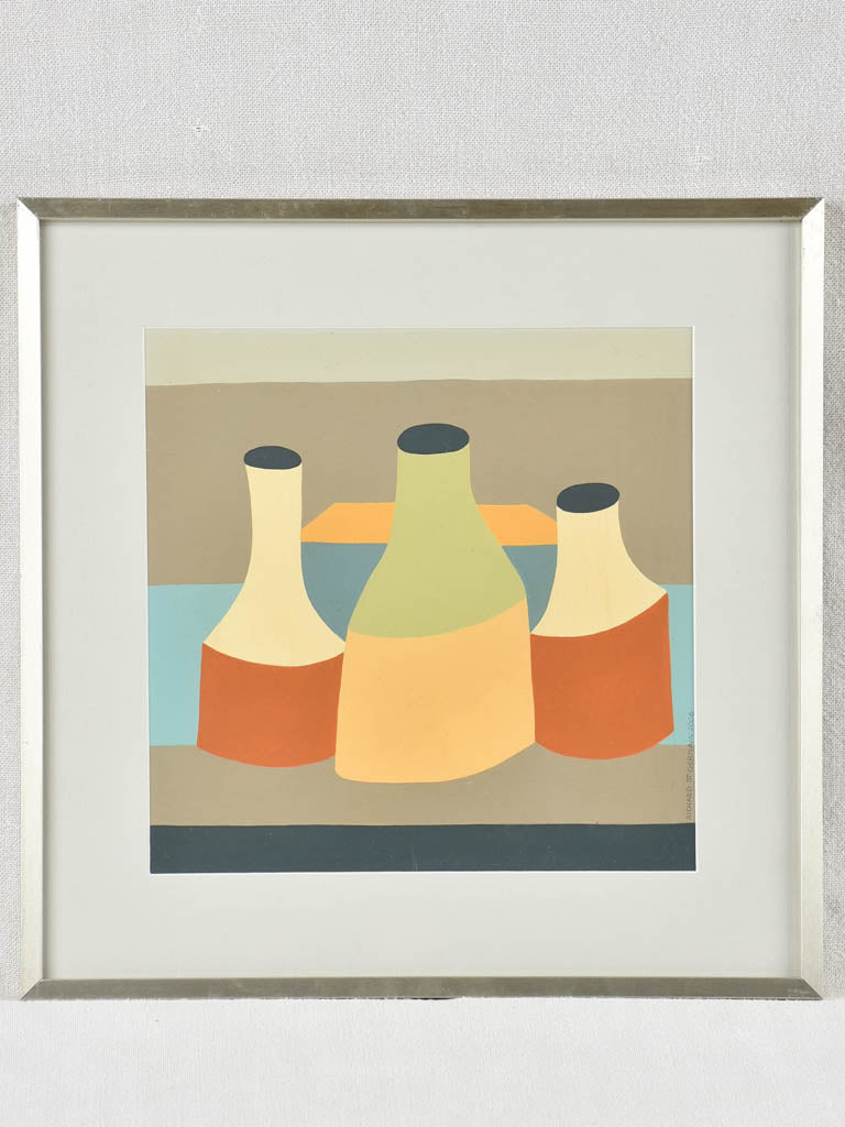 Set of four abstract still life paintings - Richard Saint Germain 2006 - 14¼"
