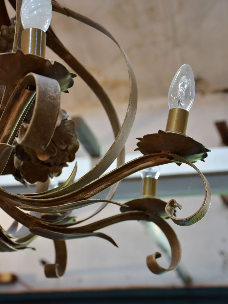 Mid century French chandelier