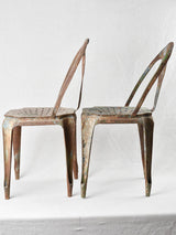 Provenance 1920s styled Tolix chairs