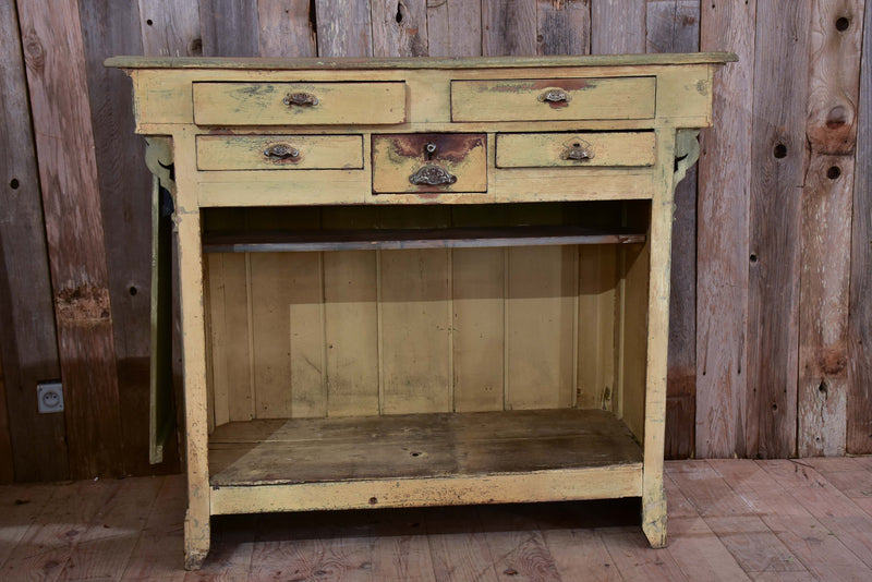 Antique French shop counter
