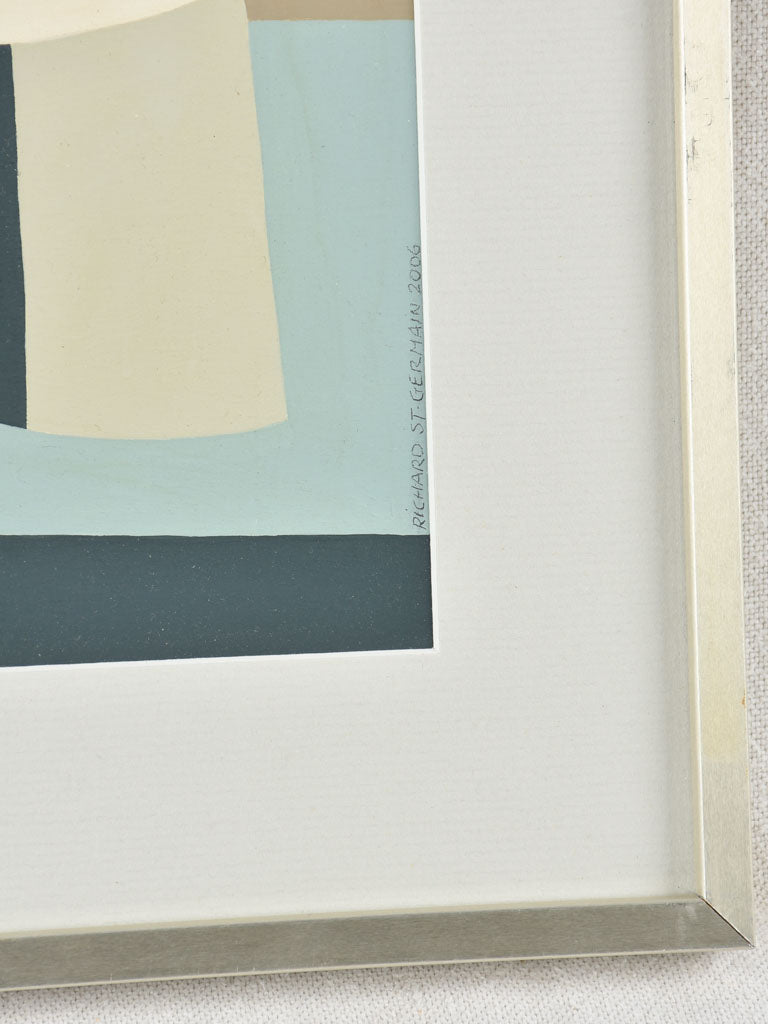 Set of four abstract still life paintings - Richard Saint Germain 2006 - 14¼"