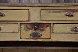Antique French shop counter