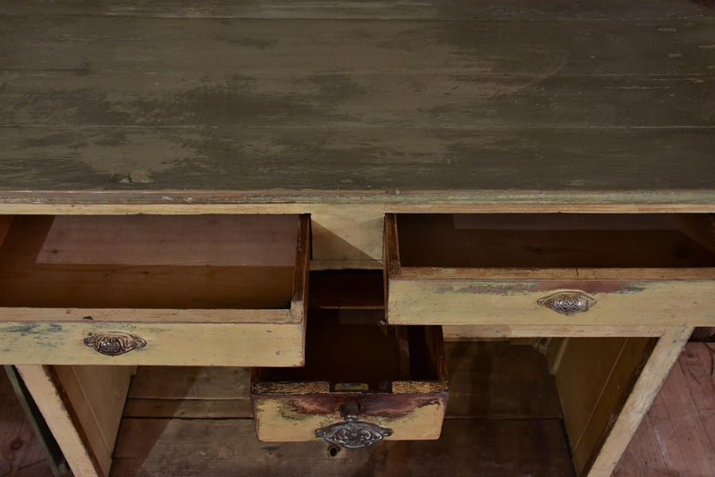 Antique French shop counter