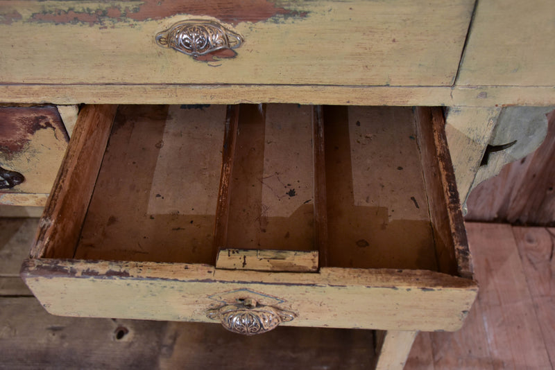 Antique French shop counter