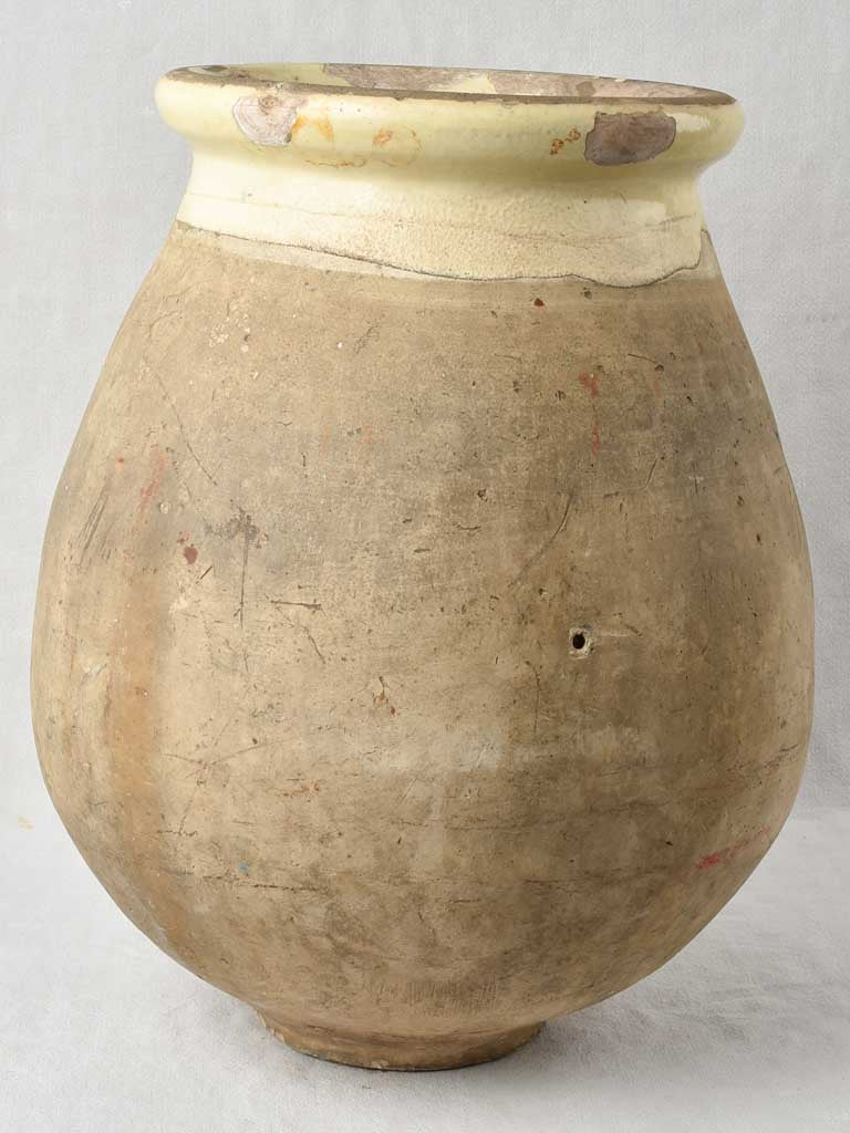 19th century Biot jar Stamped Rissy Antoine Biot 23¾"