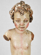 18th-century Italian putto sculpture 21¾"