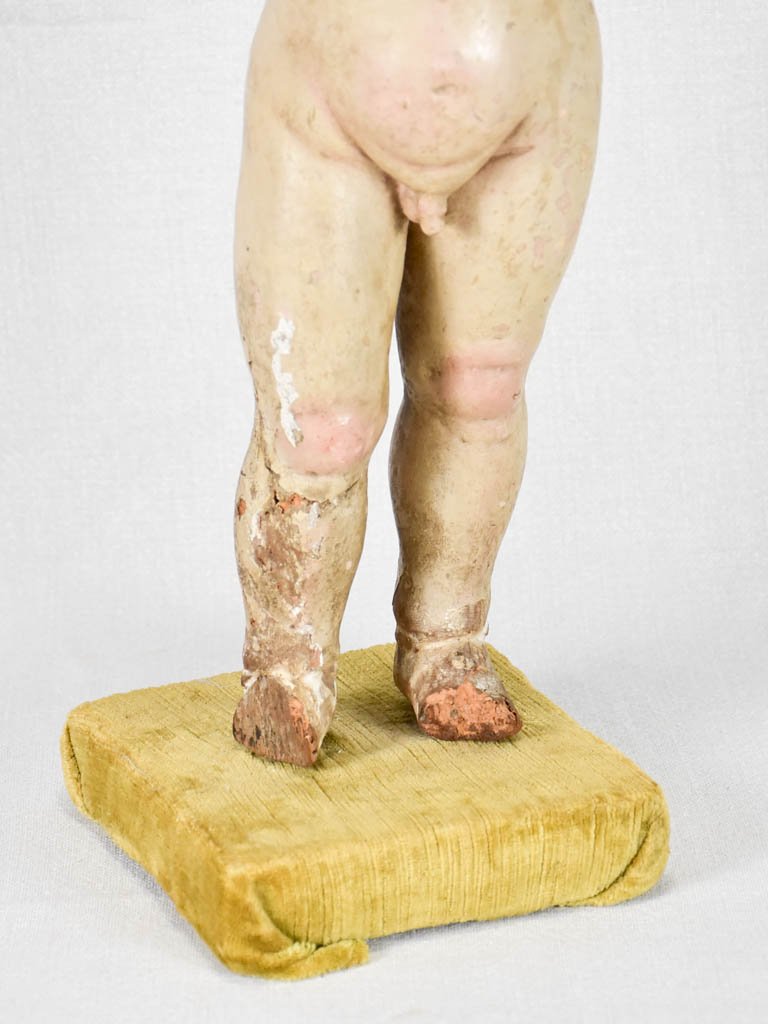 18th-century Italian putto sculpture 21¾"