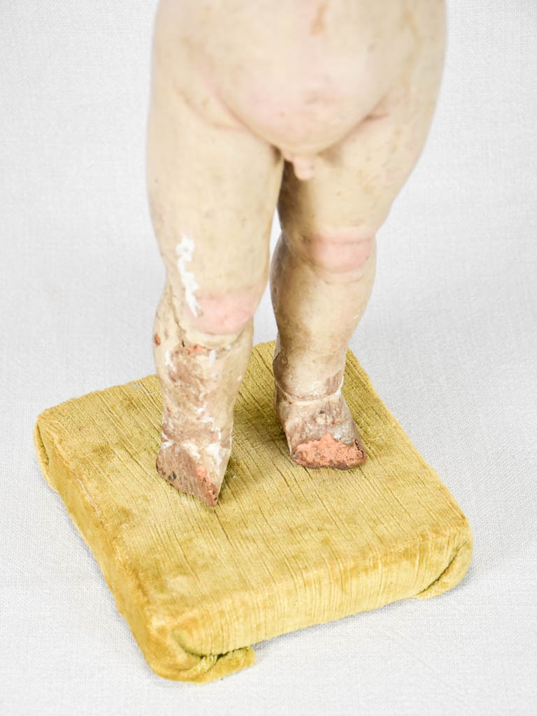 18th-century Italian putto sculpture 21¾"