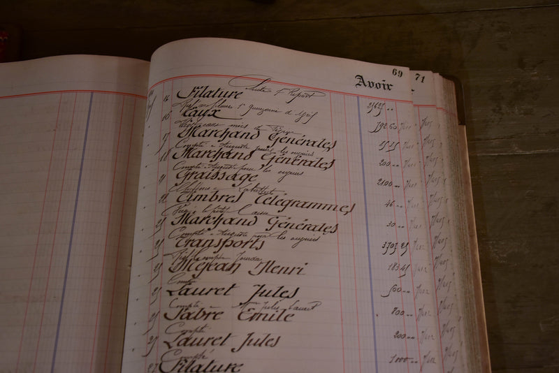 Collection of five antique parchment record books