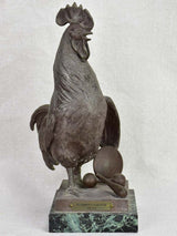 1934 French rooster statue prize 11¾"