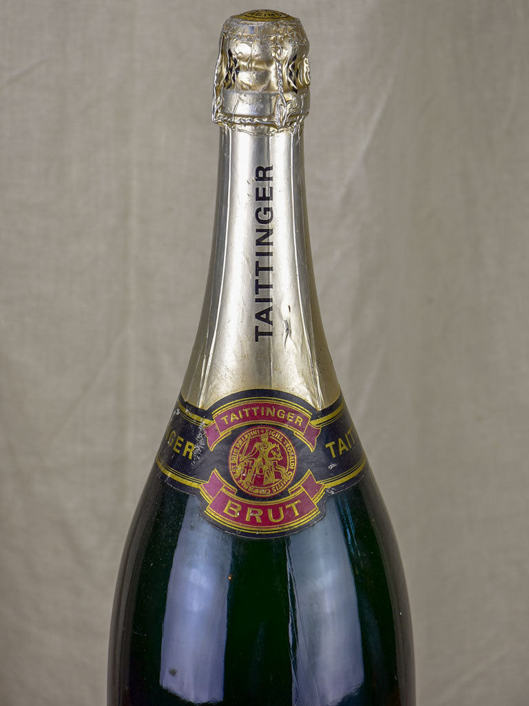 French Taittinger Decorative Magnum Piece