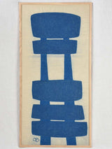 Large still life - blue chair - Caroline Beauzon 56¼" x 28"
