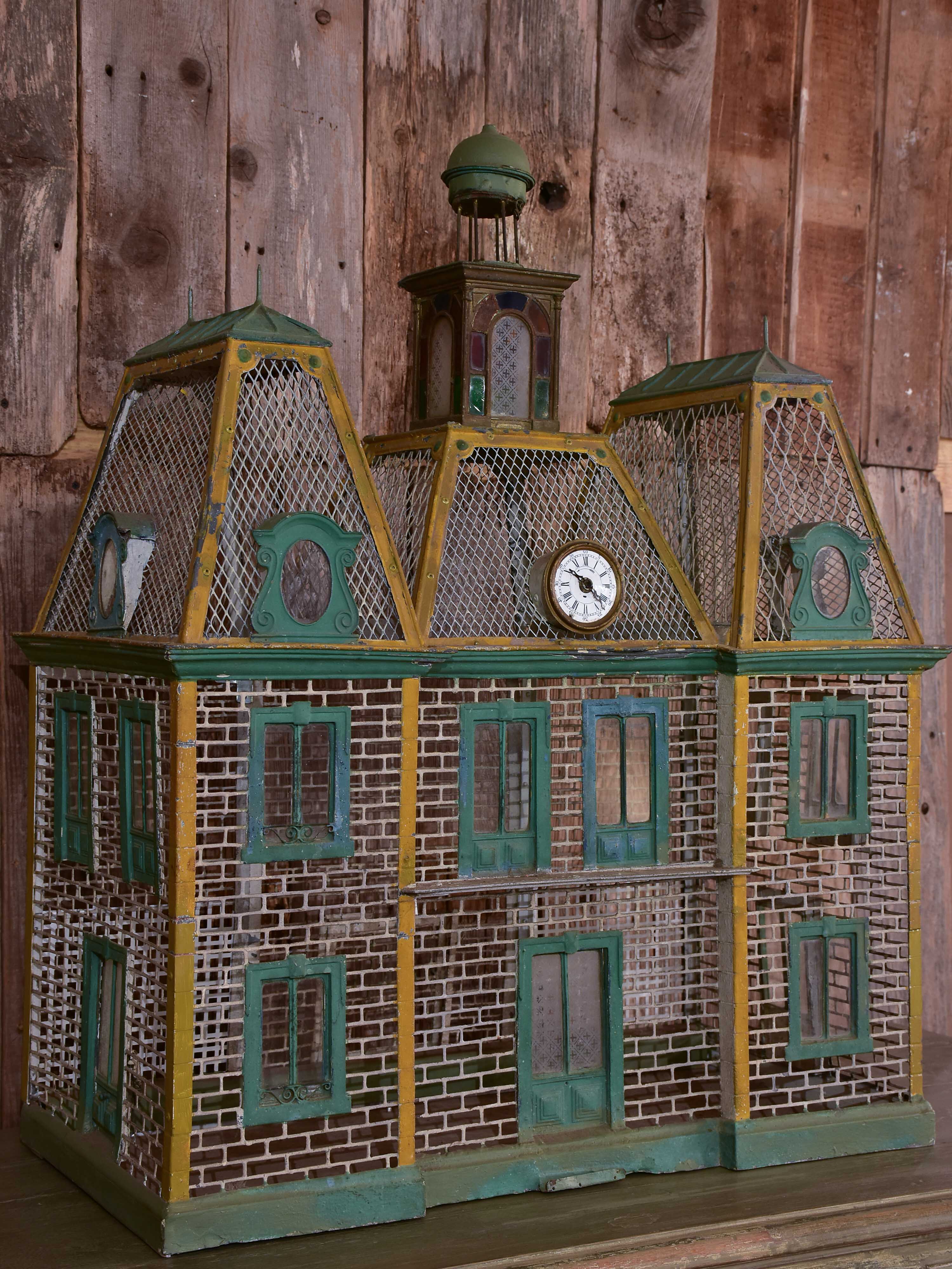 Large antique French birdcage