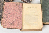 Distinguished set of antique French books