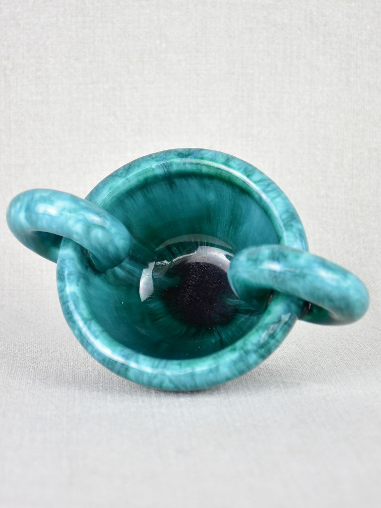 Vide poche from Vallauris with hoop handles