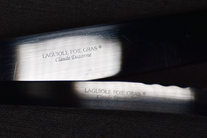 COUTEAU LAGUIOLE FOIE gras coutellerie DOZORME dans son coffret
