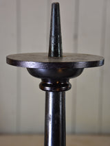 Six extra-large carved French candlesticks
