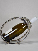 1960's bottle carrier and mirrored tray with pretty gallery