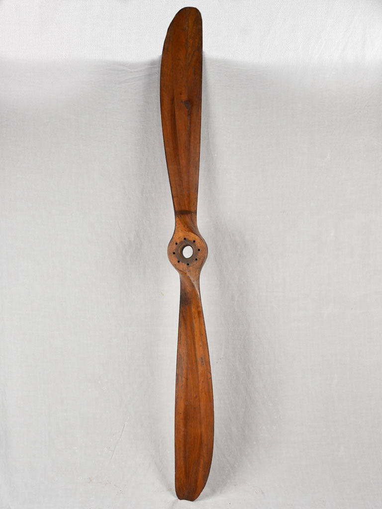 Antique wooden aeroplane propellor 92¼"
