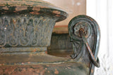 Marriage urns, Directoire cast-iron, French (two)