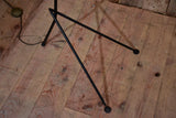 Vintage floor lamp with black and white lamp