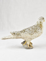 Vintage French sculpture of a pigeon