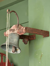 Antique French school bell 11¾"