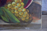 Antique French still life painting 17 ¾" x 13 ¾"