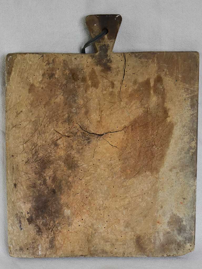 Rustic antique French cutting board 12¼"x 16¼"